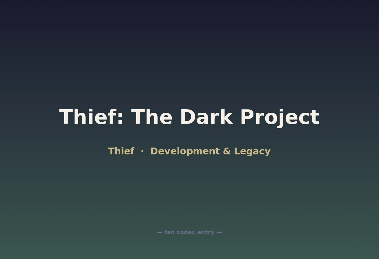 Thief: The Dark Project