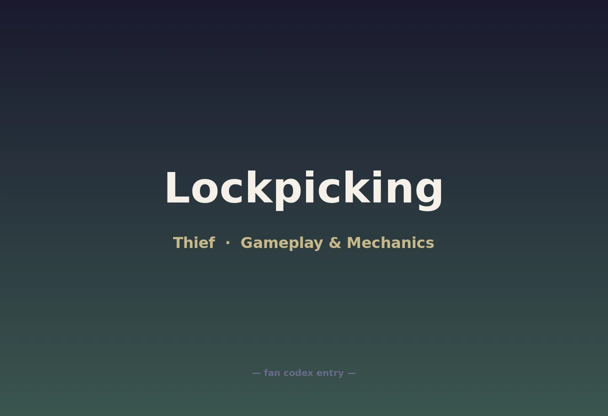 Lockpicking