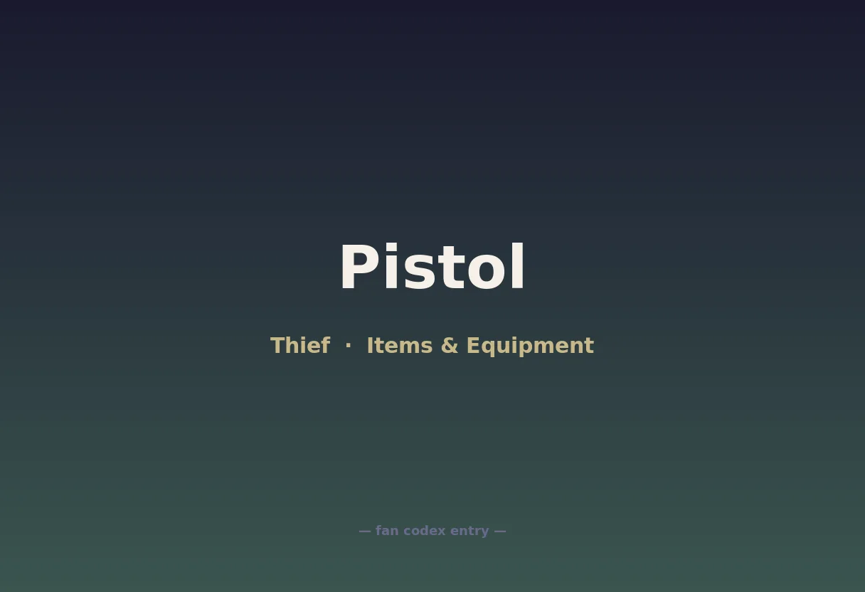 Pistol