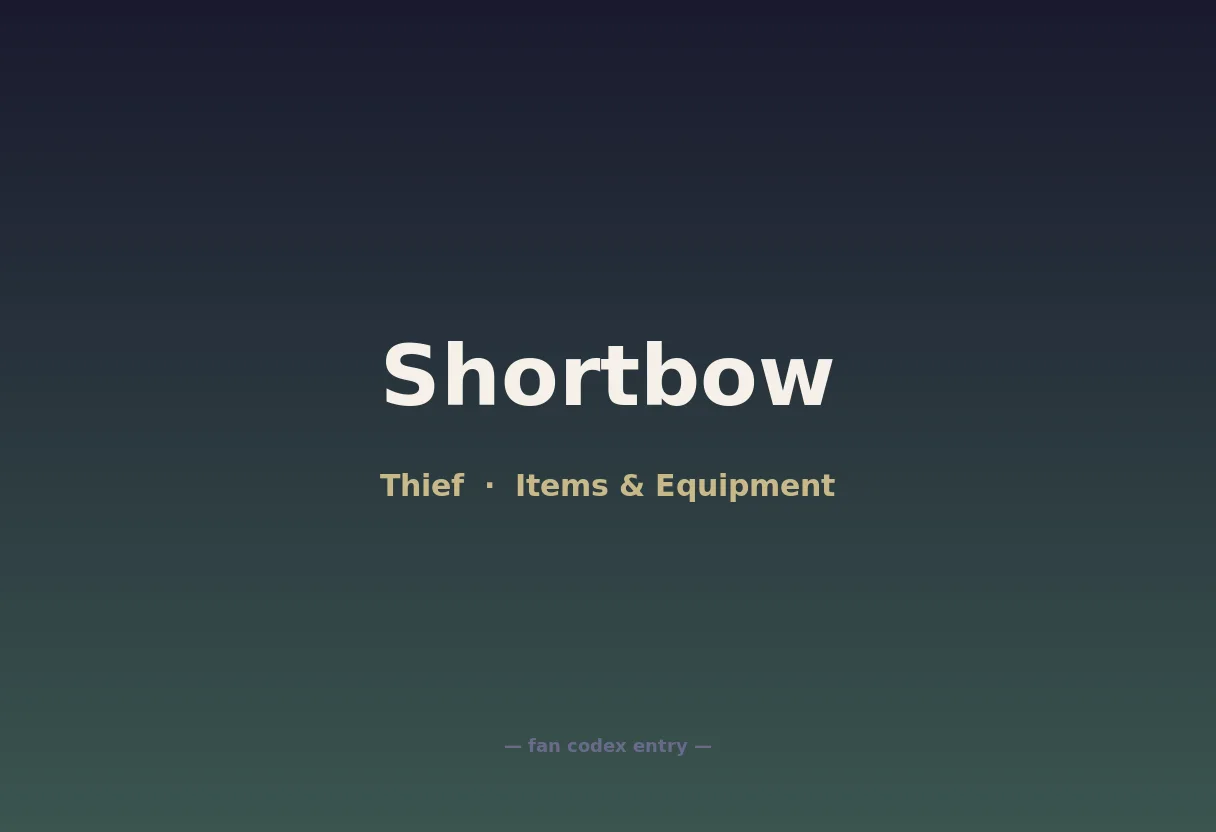 Shortbow