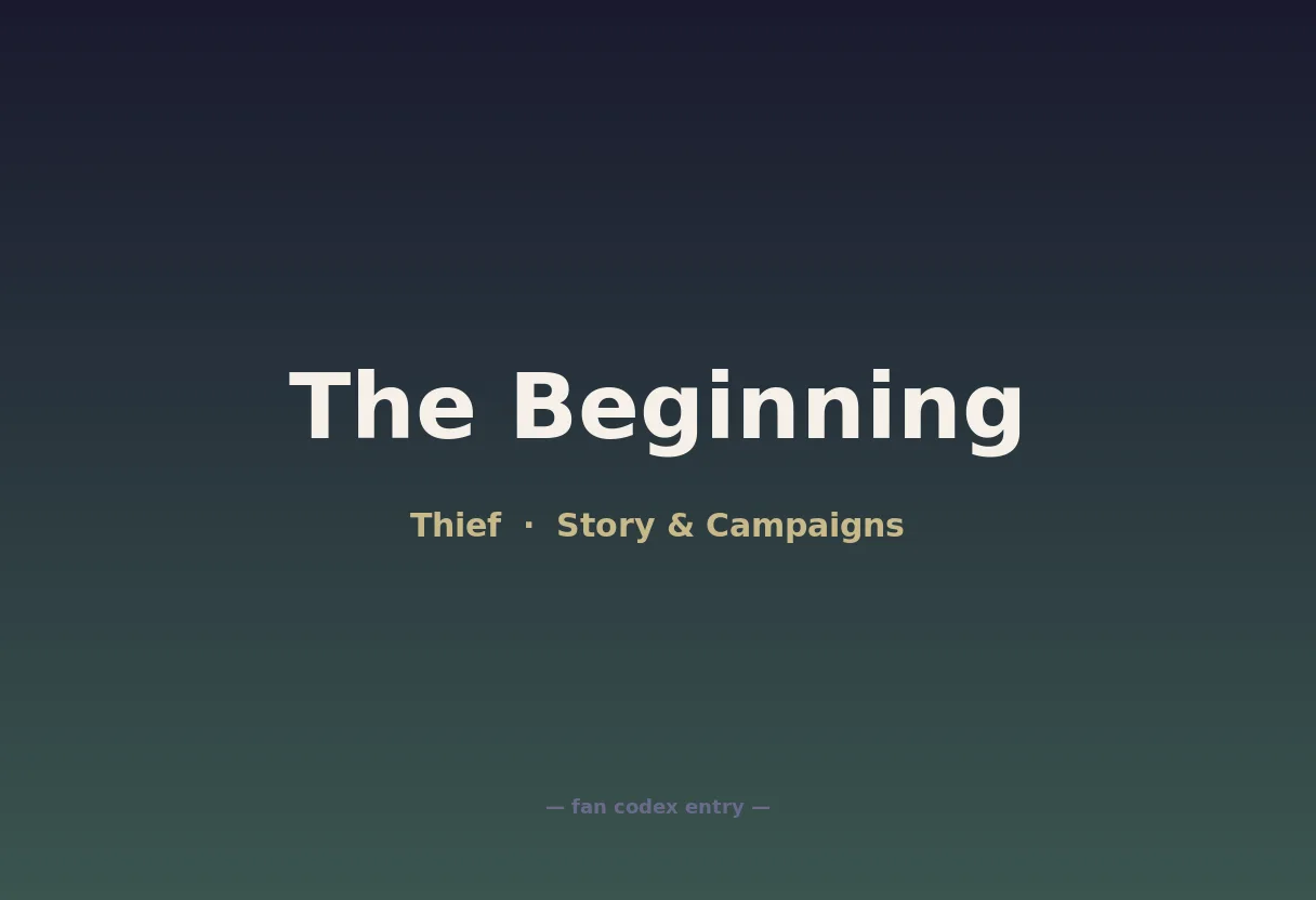 The Beginning