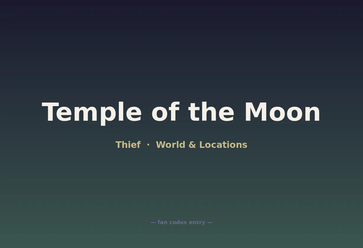 Temple of the Moon